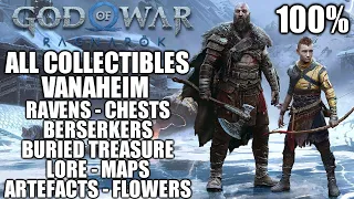 God Of War Ragnarok Vanaheim All Collectibles Guide - All Ravens, Chests, Favours, Artefacts etc