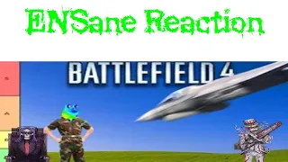 ENSane Reaction: The ULTIMATE Battlefield 4 Tactic Tier List (martincitopants)