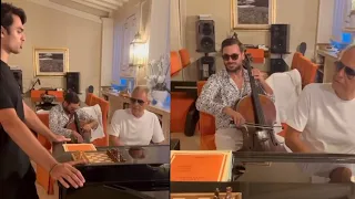 Stjepan Hauser Andrea Bocelli And Matteo Bocelli Continue Their Rehearsal 2022