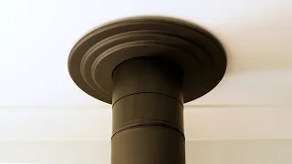 RSFK Ceiling Ring - How to keep your room air tight with a wood heater