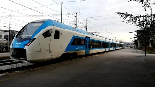 Border station Villa Opicina  December 2022 -SŽ Flirt 510-Stadler.