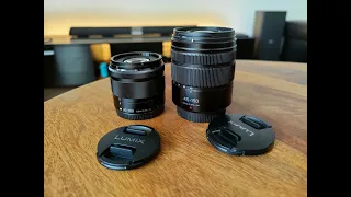 Panasonic 35-100mm f4-5.6 vs 45-150mm f4-5.6 lens Video Test comparison micro four thirds MFT 4K