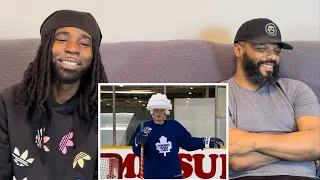 Conan Trains With The Toronto Maple Leafs Reaction