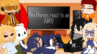 Pro Heroes react to Midoriya and Bakugo VS Nine [ AMV ]