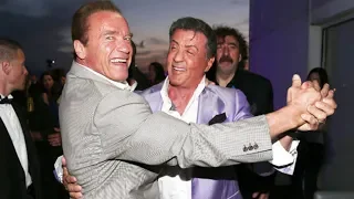 When Arnold Schwarzenegger and Sylvester Stallone Go Out in Public