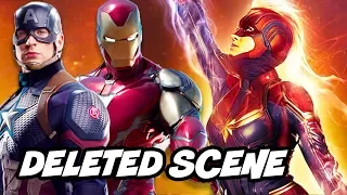 Avengers Captain Marvel Deleted Scene and Avengers Endgame Breakdown