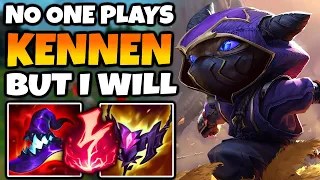 No one plays Kennen in High Elo, but I will