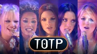 Spice Girls - Too Much (Live at TOTP 25.12.1997) 1st Performance • HD