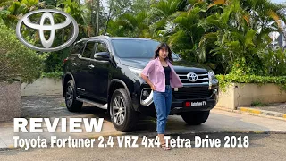 Review Toyota Fortuner 2.4 VRZ 4x4 TETRA DRIVE 2018 With Sherren Autofame