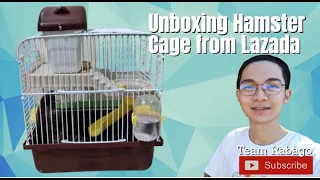 Unboxing Hamster Cage from Lazada