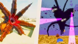 SandWorm VS Wither Storm