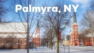 Palmyra New York Historic Restoration Sites LDS. Smith Family Farm Sacred Grove