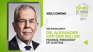 H.E. Dr. Alexander Van der Bellen - Featured Speaker