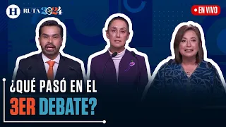 Análisis de las propuestas del tercer debate presidencial entre Sheinbaum, Gálvez y Máynez