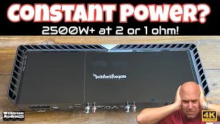 Big Money, but Why? Rockford Fosgate T2500-1BDcp Power Series Amplifier Review Amp Dyno Test [4K]