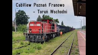 | CabView | Poznań Franowo - Toruń Wschodni  - DE6400 – Paprykowe Filmy