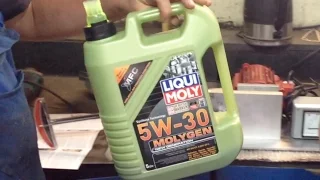 Тест масла Liqui Moly (Ликви Моли) Molygen