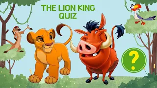 The Lion King Character Quiz