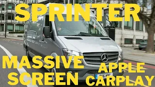 Mercedes Sprinter 2016 HUGE 10" Kenwood Screen Apple CarPlay & Android Auto!