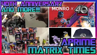🔴 40TH ANNIVERSARY!! NEW FIGURES HITTING STORES!!! GI JORE CROSSOVER AND MORE | APRIME MATRIX TIMES