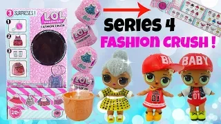 LOL Surprise Fashion Crush Eye Spy Series 4 Unboxing GOLD Found Flashlight and Weight  Hacks