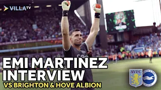 INTERVIEW | Emi Martinez on Brighton win & securing a European spot
