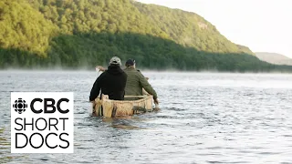 How to build a canoe, using birchbark and materials harvested from the land  | Mi’kma’ki : Gwitna’q