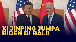 Momen Bersejarah Xi Jinping Bertemu Joe Biden di Bali Jelang KTT G20