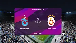 PES 2020 | Trabzonspor vs Galatasaray - Turkey Super Lig | 01 December 2019 | Full Gameplay HD