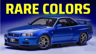 SPECIAL Colors of the Iconic NISSAN GTR Skyline