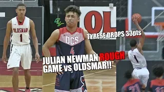 JULIAN NEWMAN ROUGH NIGHT!! vs Oldsmar Tyrese Williams Drops 33