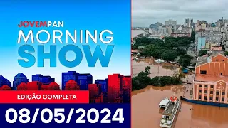 CHUVAS DEVEM VOLTAR AO RIO GRANDE DO SUL | MORNING SHOW - 08/05/2024