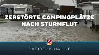 Hochwasser und Sturmflut sorgen für Existenznot