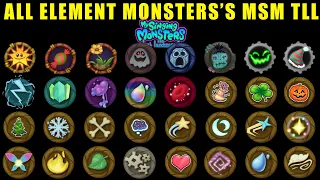 All Element Monsters (My Singing Monsters: The Lost Landscapes) | MSM TLL