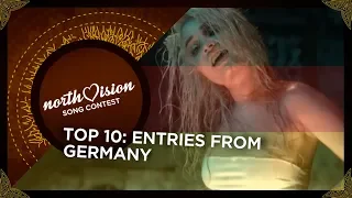 TOP 10: Entries from Germany 🇩🇪 | North Vision Song Contest