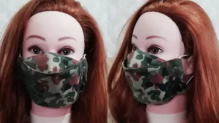 Маска для лица. Безопасно  Просто + ВЫКРОЙКА!!! DIY EASY MASK