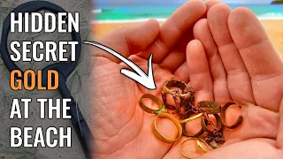 20 Rings Underwater Metal Detecting Australia!