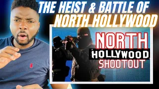 🇬🇧BRIT Reacts To THE HEIST & BATTLE OF NORTH HOLLYWOOD!