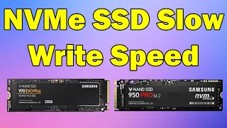 How to Fix NVMe SSD Slow Write Speed Issue Windows 11 or 10