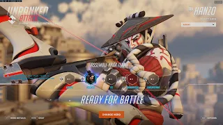 (1 HOUR)  Hanzo No Commentary Overwatch 2 (PC 1080p 60)