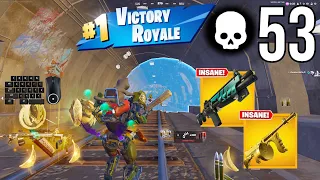 High Kill Solo vs Trio " Zero Build " Gameplay🏆 (Fortnite Chapter 5 Season 2)