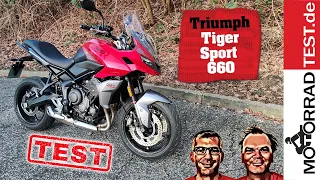 Triumph Tiger Sport 660 | Test des neuen CrossOver-Bikes aus Hinckley