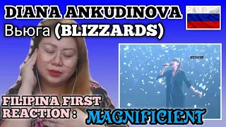 DIANA ANKUDINOVA -Вьюга BLIZZARDS (MV) Диана Анкудинова || FILIPINA Reacts