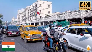 𝐊𝐨𝐥𝐤𝐚𝐭𝐚(𝐂𝐚𝐥𝐜𝐮𝐭𝐭𝐚), 𝐈𝐧𝐝𝐢𝐚🇮🇳 Lively and Vibrant Third Largest City in India (4K HDR)