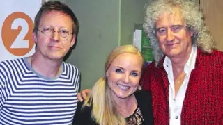 Brian May & Kerry Ellis - Simon Mayo Drivetime 10 June 2015