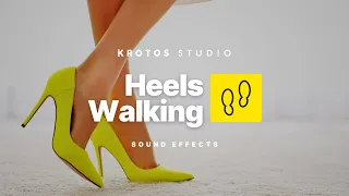 Heels Walking Sound Effect | 100% Royalty Free | No Copyright