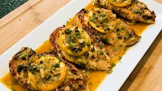 DELICIOUS & EASY Chicken Piccata / Gluten Free Chicken Recipe