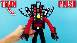 I Made Upgraded Plush Toys Titan Speakerman. Making Skibidi Toilet! How To make ► Cool Crafts