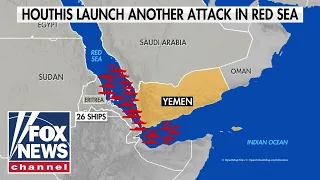 OVERNIGHT: Houthis launch largest attack to date on Red Sea