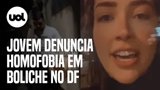 Jovem diz que foi expulsa de boliche ao beijar mulher no DF